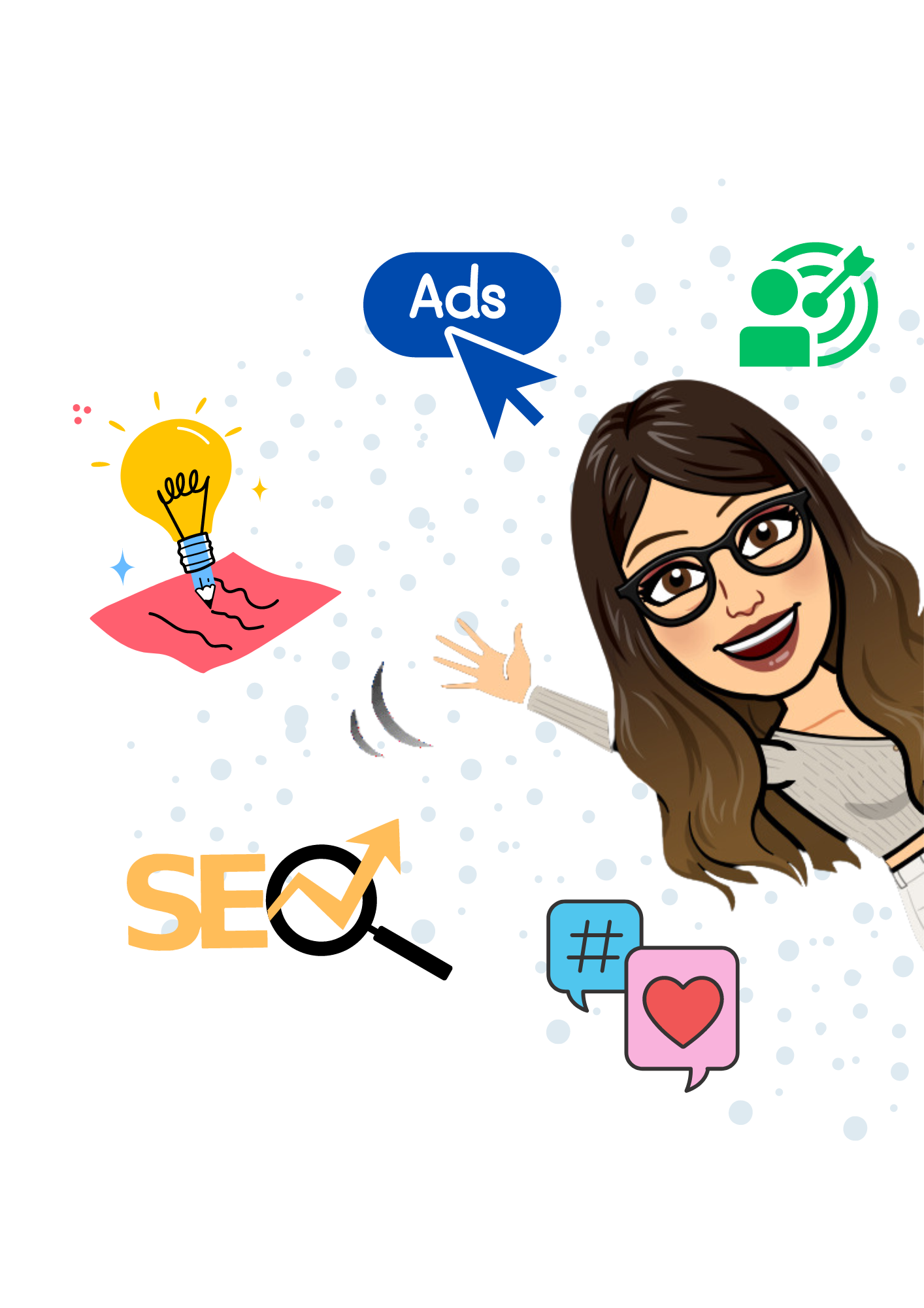 Blue and White Lines Paper Blank Document